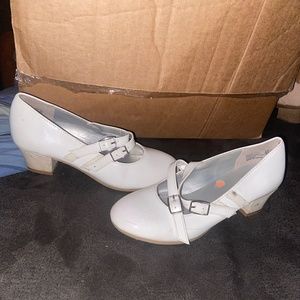 Nice white church shoes